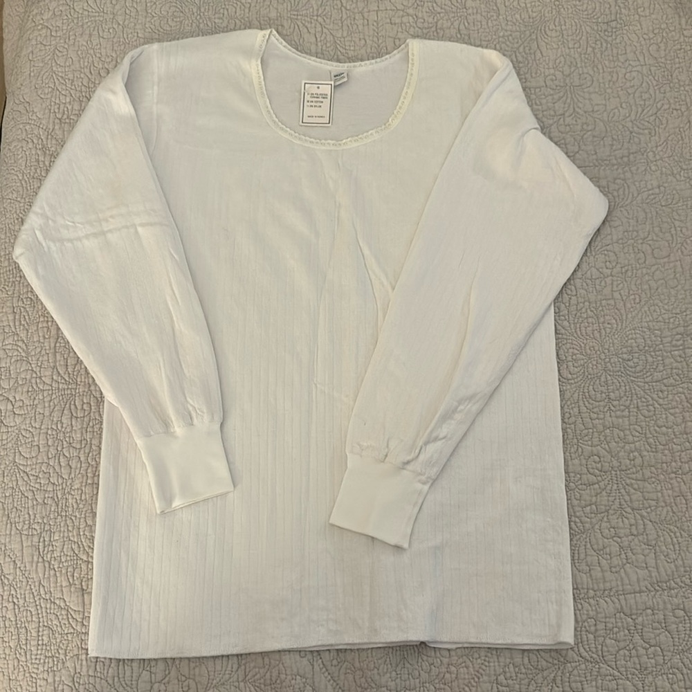 Nikken Thermowear Women’s Long Sleeve shirt size XL new
